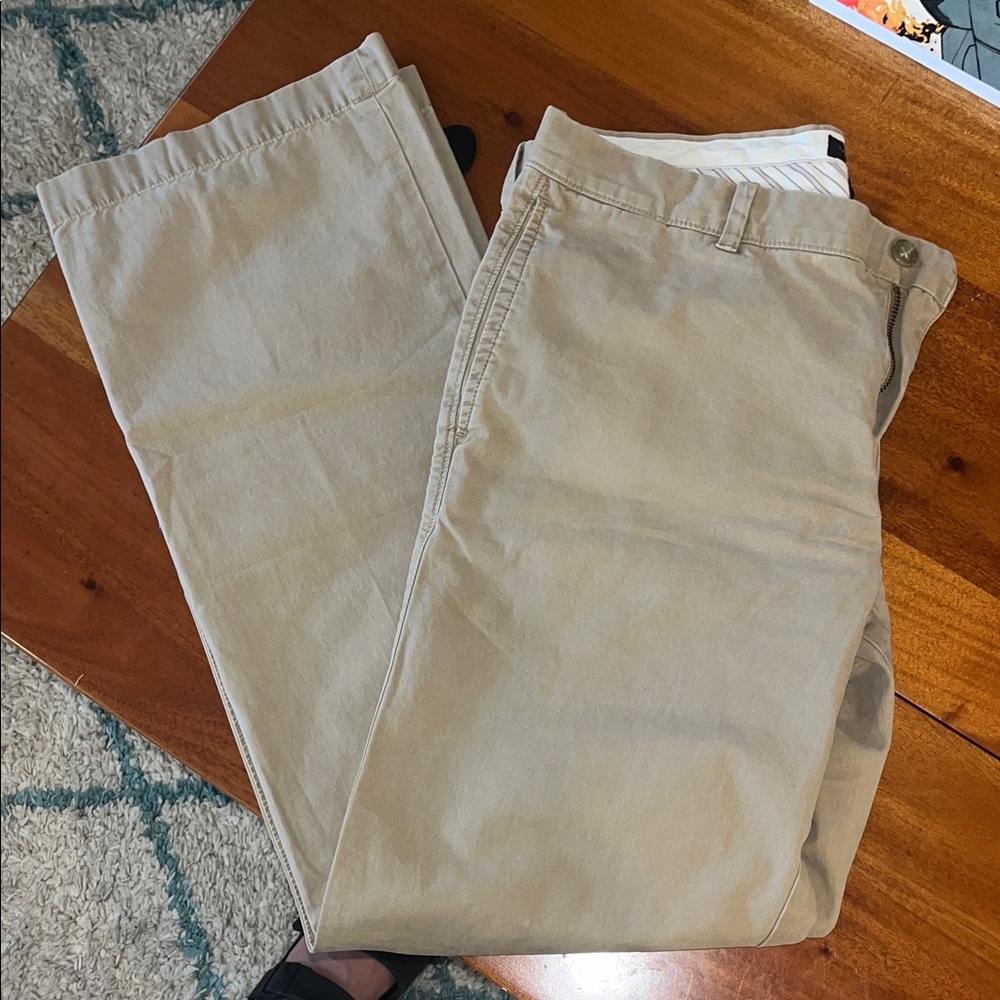 Banana Republic Tan Boot Fit Chinos